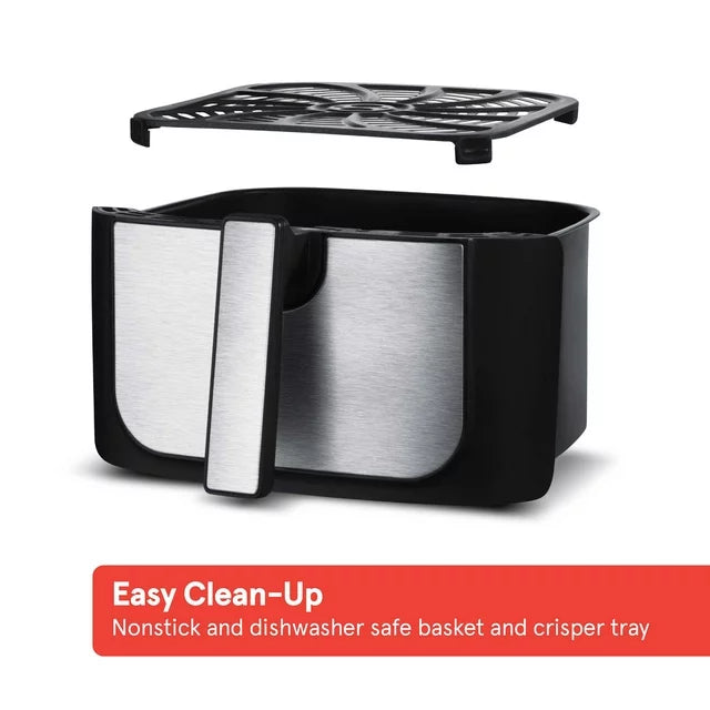 Gourmia 8 Qt Digital Air Fryer with FryForce 360 and Guided