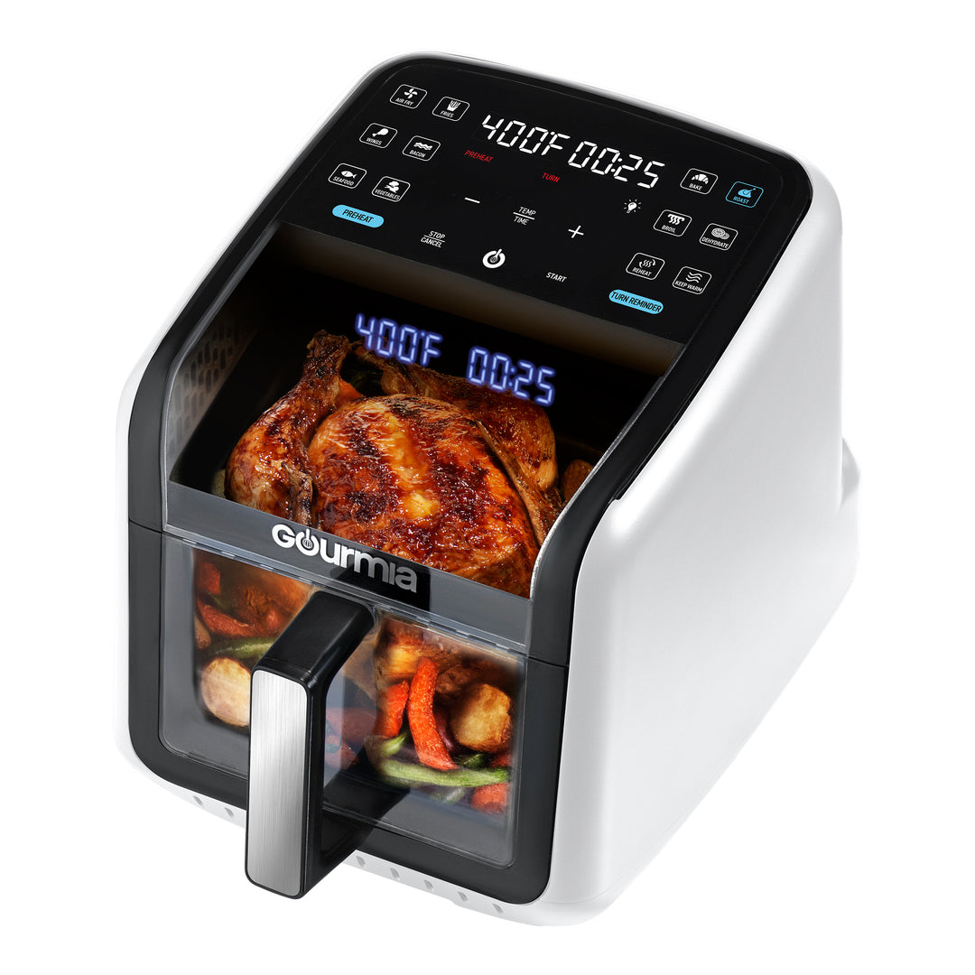 キッチン家電 Gourmia 7-Quart Digital Air Fryer Gourmia 7-Quart Digital Air Fryer with 12-One Touch Presets