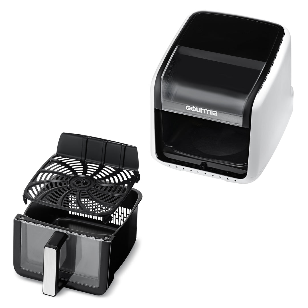 Gourmia 7-Quart Digital Air Fryer, with Glass Basket and 12-One