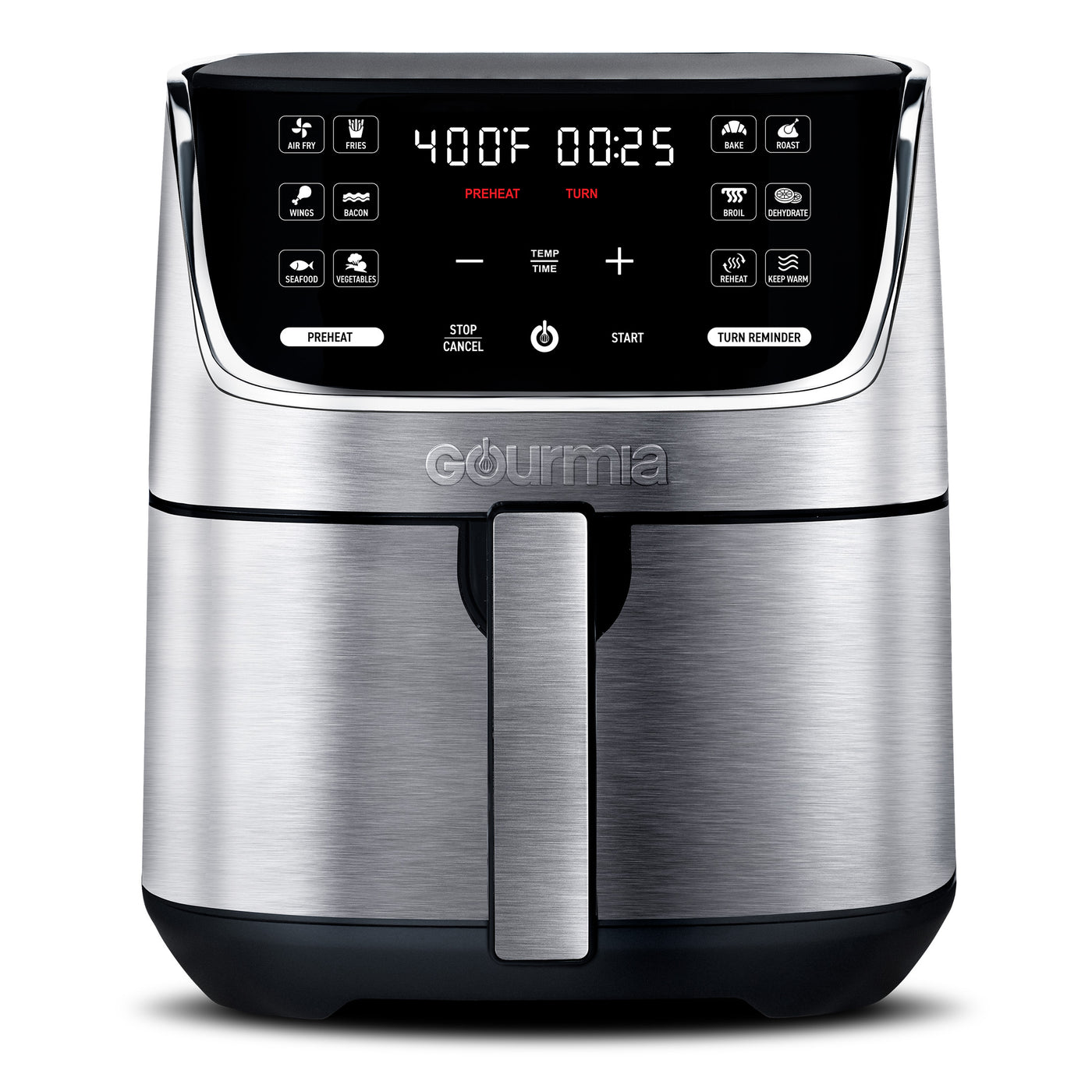 Gourmia 7-Quart Digital Air Fryer with 12-One Touch Presets