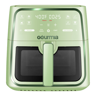 Gourmia 8-Quart Digital Window Air Fryer, with 8 One-Touch Functions