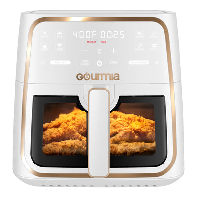 Gourmia 8-Quart Digital Window Air Fryer, with 8 One-Touch Functions