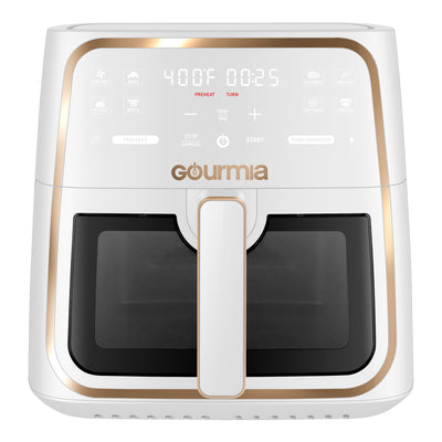 Gourmia 8-Quart Digital Window Air Fryer, with 8 One-Touch Functions