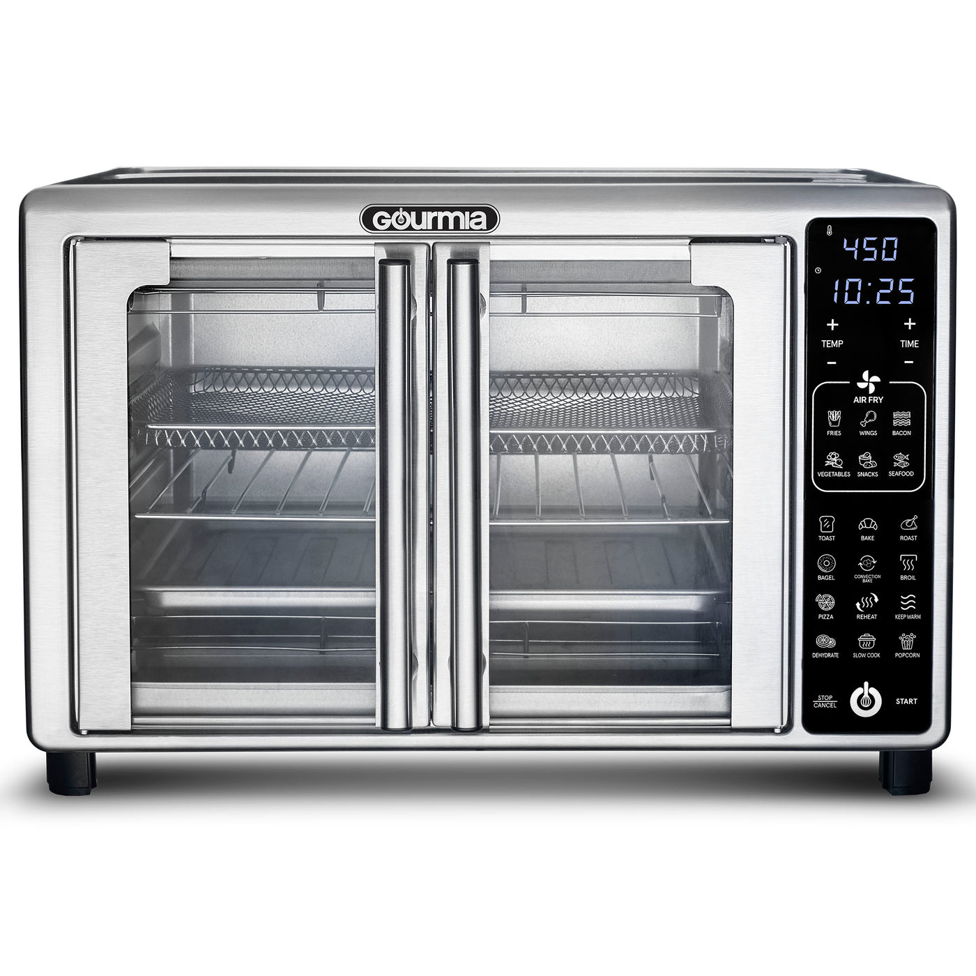 New Gourmia 6-Slice Digital Toaster Oven Air Fryer