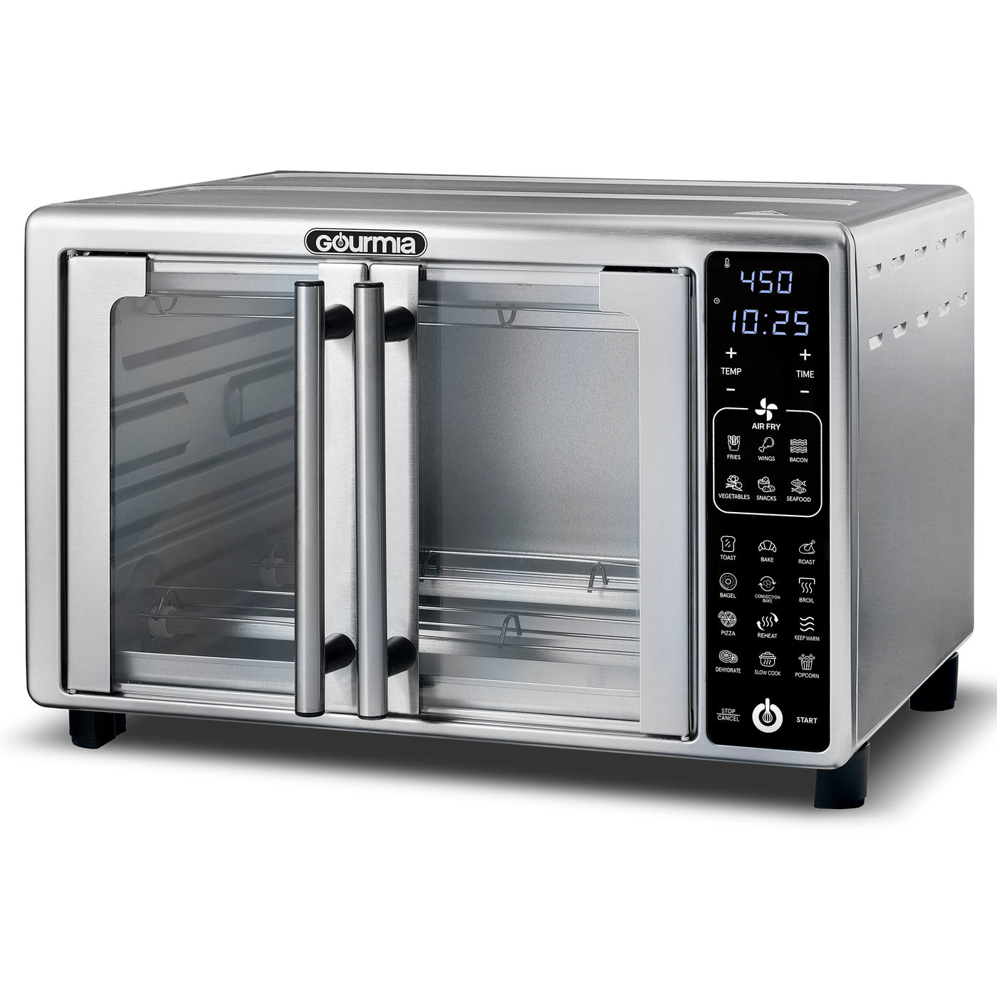 New Gourmia 6-Slice Digital Toaster Oven Air Fryer