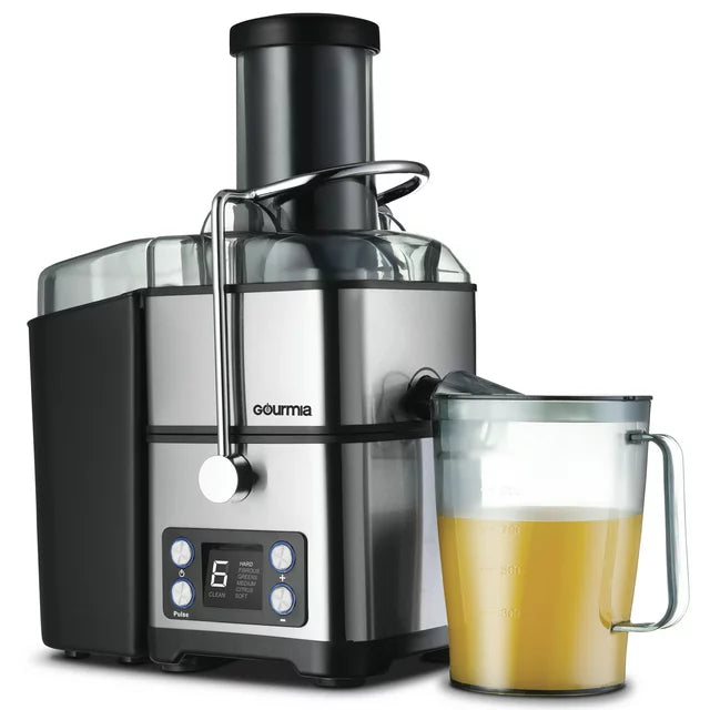 Gourmia 6 Speed Juicer Extractor with Self-Clean Cycle, Stainless Steel