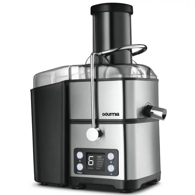 Gourmia 6 Speed Juicer Extractor with Self-Clean Cycle, Stainless Steel